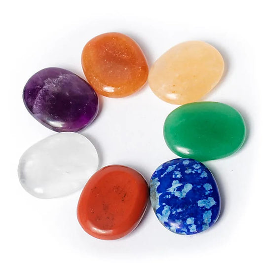7 Chakra mini piedras del alivio