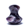 Piedra de masaje en forma de seta de amatista