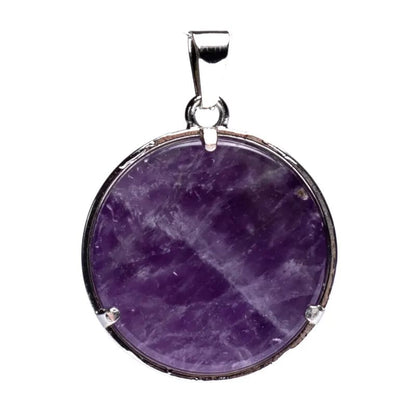 Anhänger Blume des Lebens mit Amethyst großhandel thumb