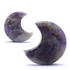 Mondförmiger Stein Amethyst