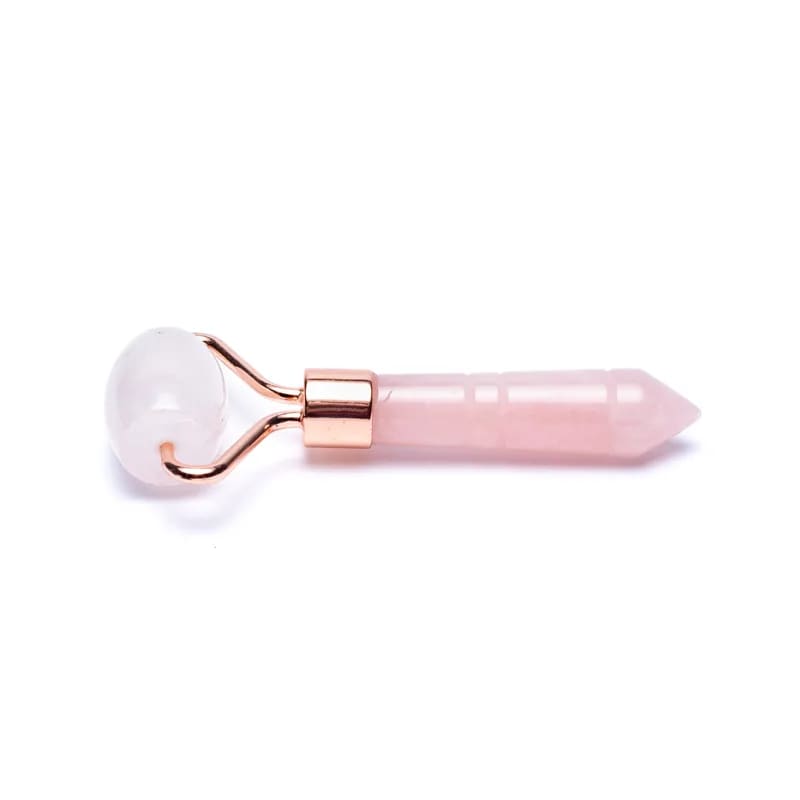 Rullo da massaggio agopressione quarzo rosa
