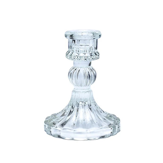 Glas Kerzenhalter für Tischkerzen