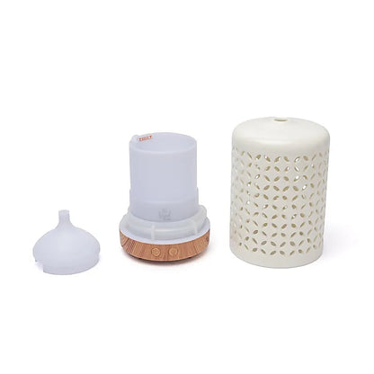 Aroma diffuser Flower of Life ceramic USB wholesale thumb