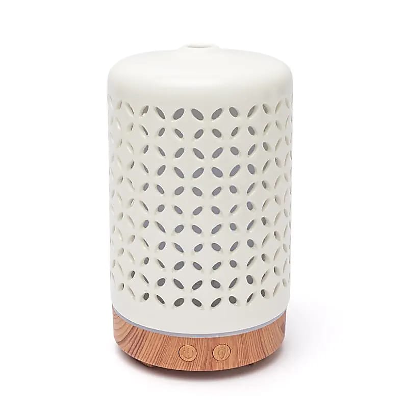 Aroma diffuser Flower of Life ceramic USB