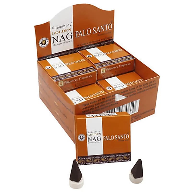 Incense cones Golden Nag Palo Santo