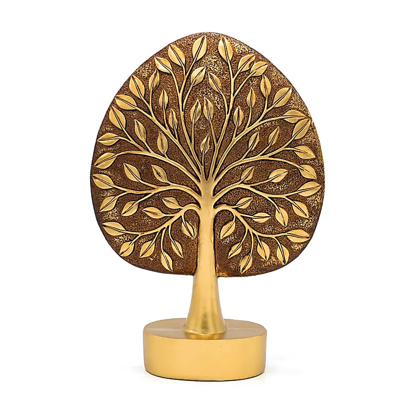 Deco Tree of Life gold coloured