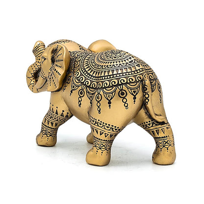 Deco Olifant goudkleurig groothandel thumb