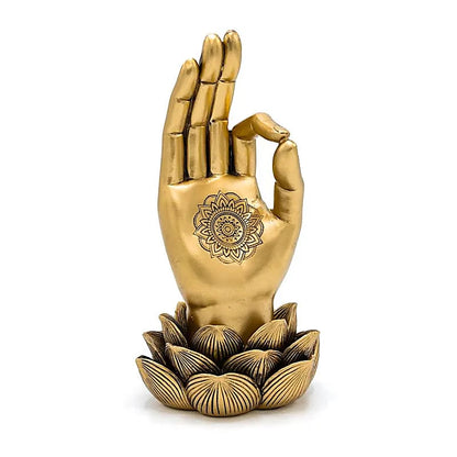 Déco Gyan Mudra couleur or thumb