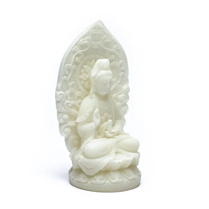 Quan Yin Figur weiss großhandel thumb