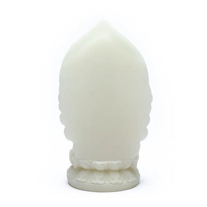 Quan Yin Figur weiss Polyresin thumb