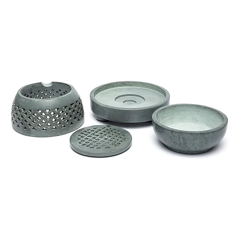 Mehrzweckbrenner grau Speckstein