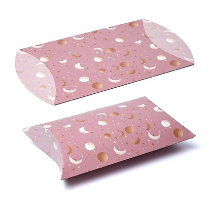 Kissenbox L rosa Mond und Sterne thumb