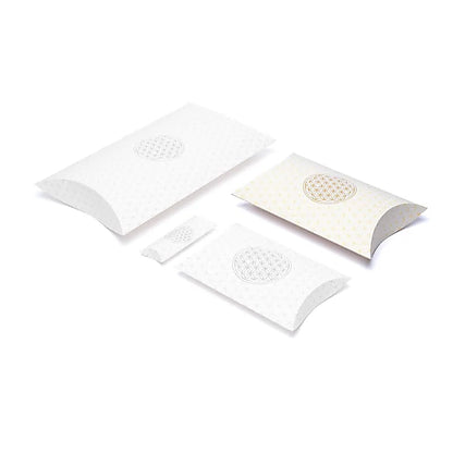 Pillow box L white gold flower of life wholesale thumb