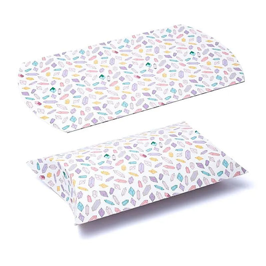 Busta di cartone L diamanti multicolore