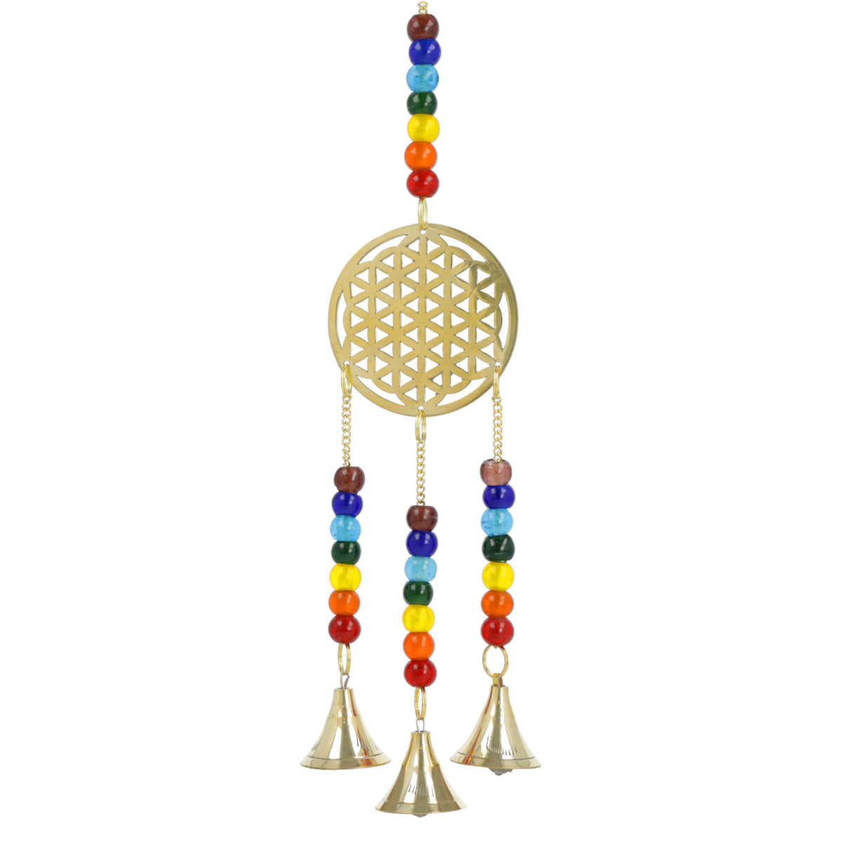 Windorgel Bloem des Levens chakra kralen