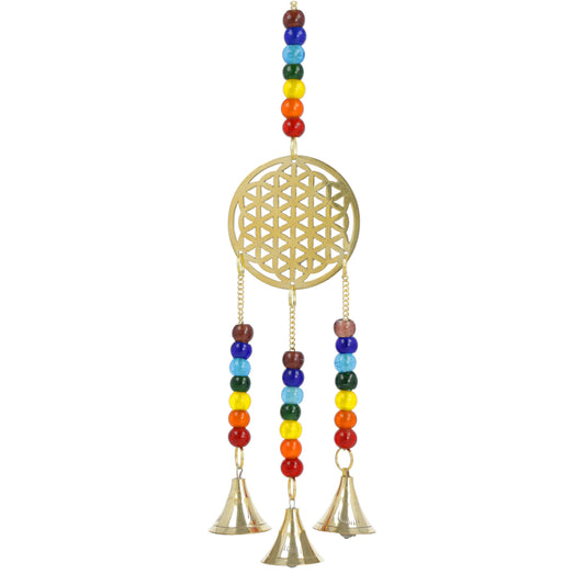 Windorgel Bloem des Levens chakra kralen
