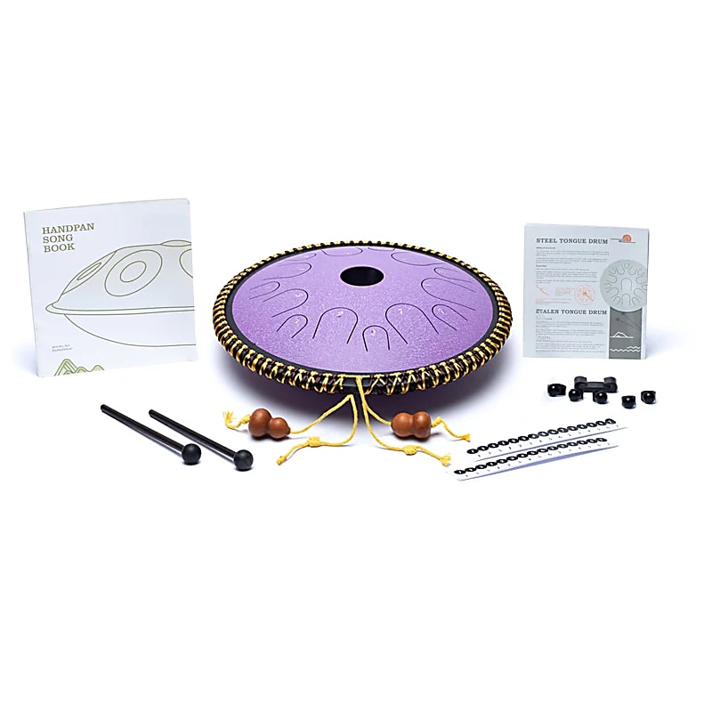 Hluru Tapping drum 14 notes lavender C-major