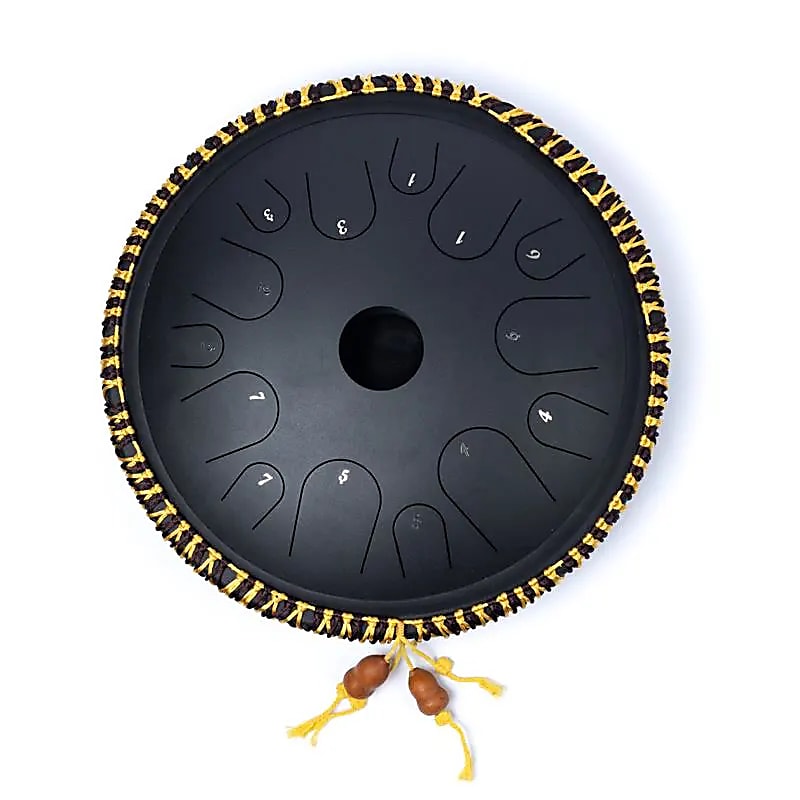 Hluru Tapping drum 14 notes black C-major