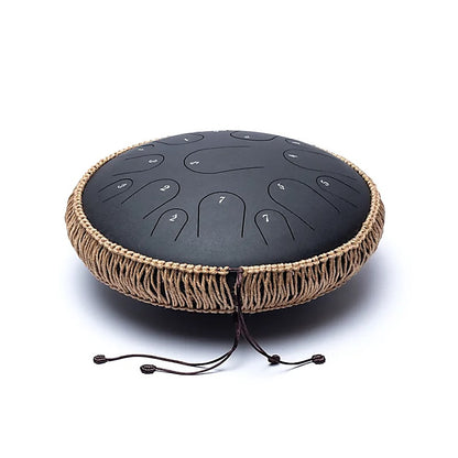 Hluru Tongue drum 15 notes F#-minor Aeolian thumb