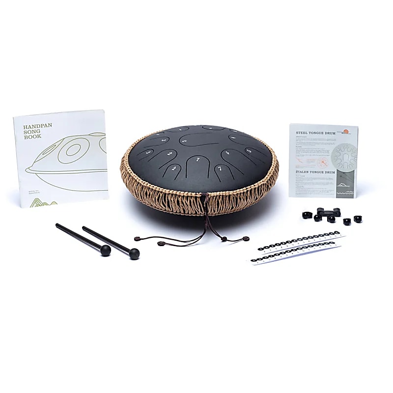 Hluru Tongue drum 15 notes F#-minor Aeolian