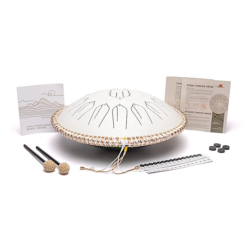 Hluru handpan/tongue drum hybrid 15 notes D-minor Kurd