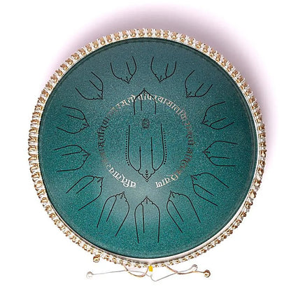 Hluru handpan/tambour à languettes hybride 15 notes en do majeur de gros thumb