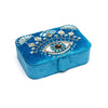 Jewellery / tarot box velvet blue with Eye of Providence