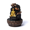 Fontaine à eau Lotus avec Bouddha méditant
