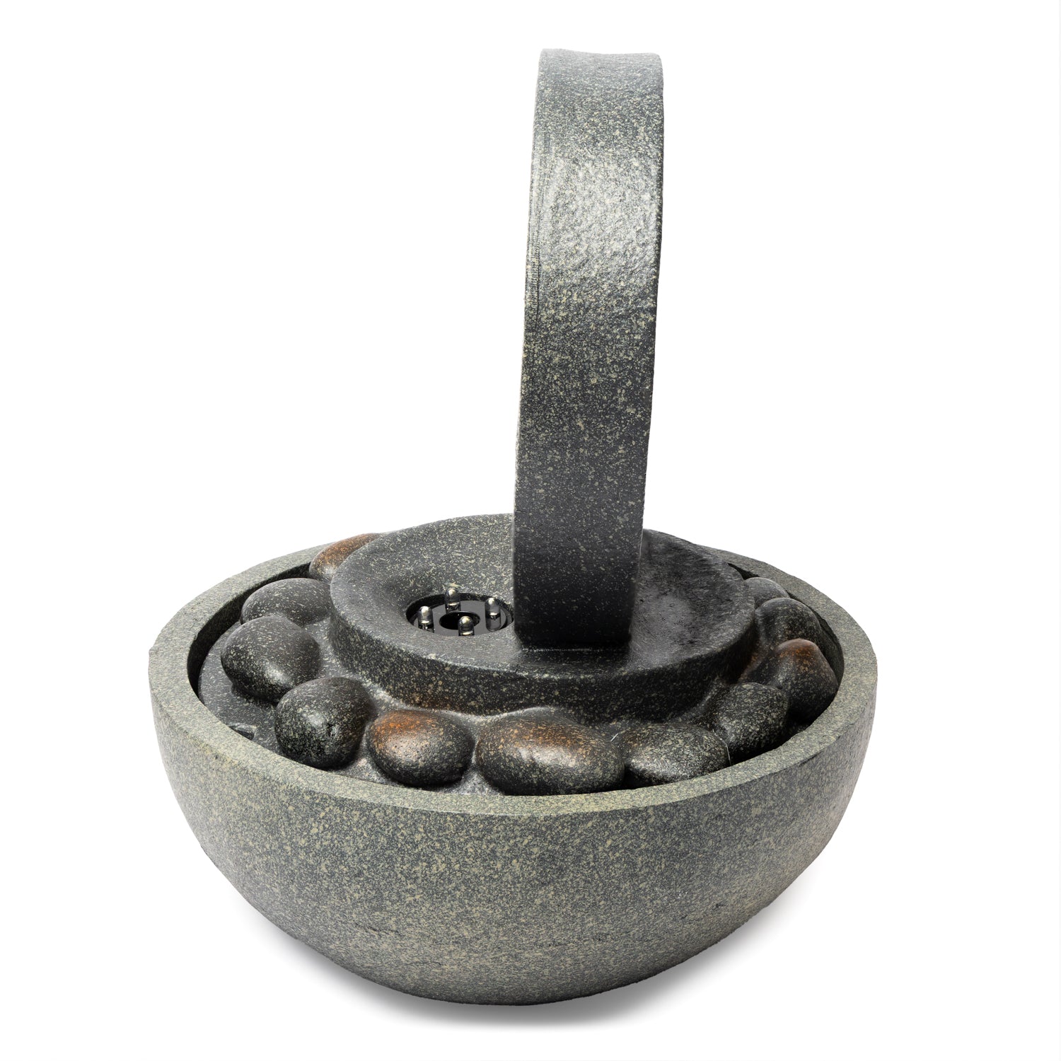 Fuente de agua Flor de la Vida Poliresina