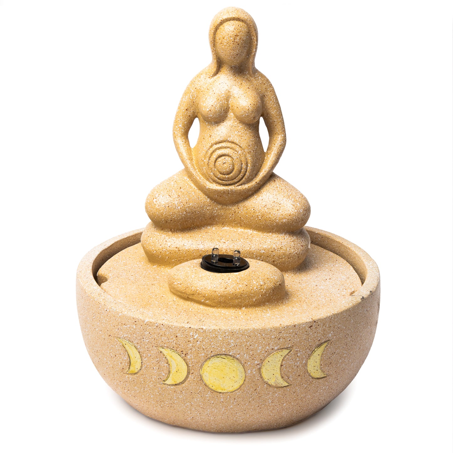 Fuente de agua Diosa & Fases Lunares