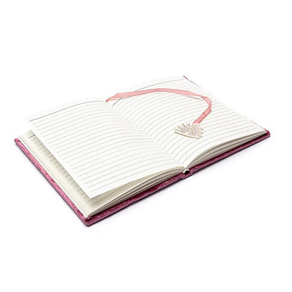 Cuaderno de terciopelo morado con arcoíris al por mayor thumb