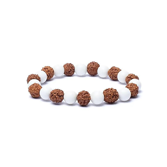 Armband rudraksha / Muschel