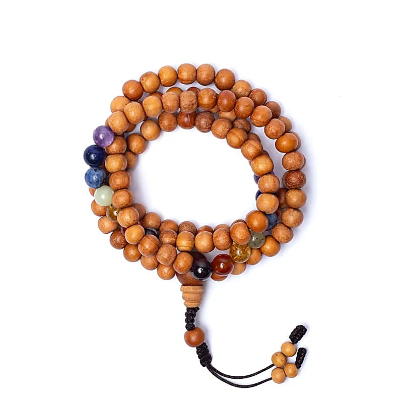 Mala chakra kadam 108 grani