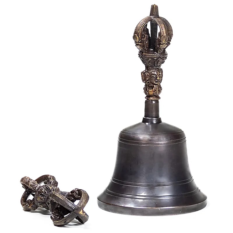 Dorje und Glocke Bronze höchste Qualität
