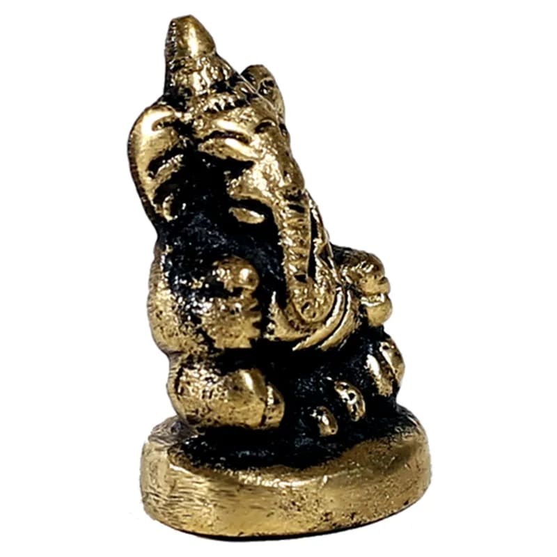 Ganesh ottone in miniatura