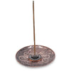 Incense burner Dragons copper colour