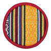 Coussin pour bol chantant tibétain design tribal