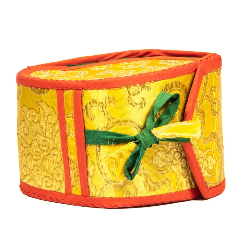 Damaru tambor ritual místico + caja