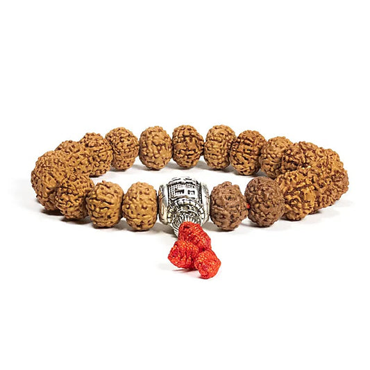 Mala/Armband Rudraksha OMPMH 21 Perlen