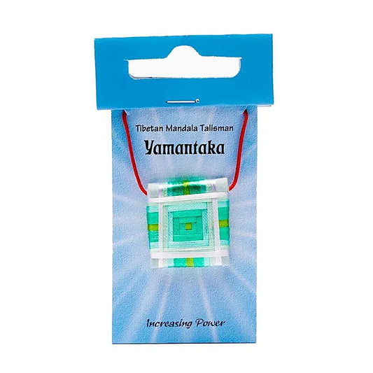 Talismán Mandala colgante de Yamantaka