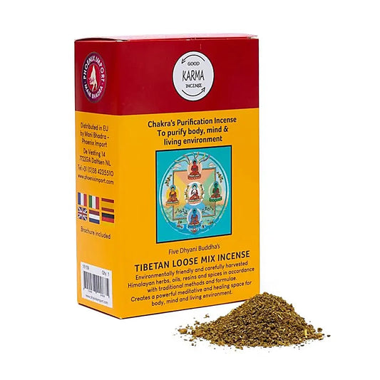 Incenso tibetano in polvere Purificazione dei chakra