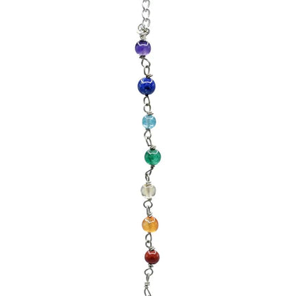 Pendel Rosenquarz mit Chakrakette großhandel thumb