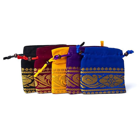 Bolsitas de brocado cuadrada para péndulo colección 2