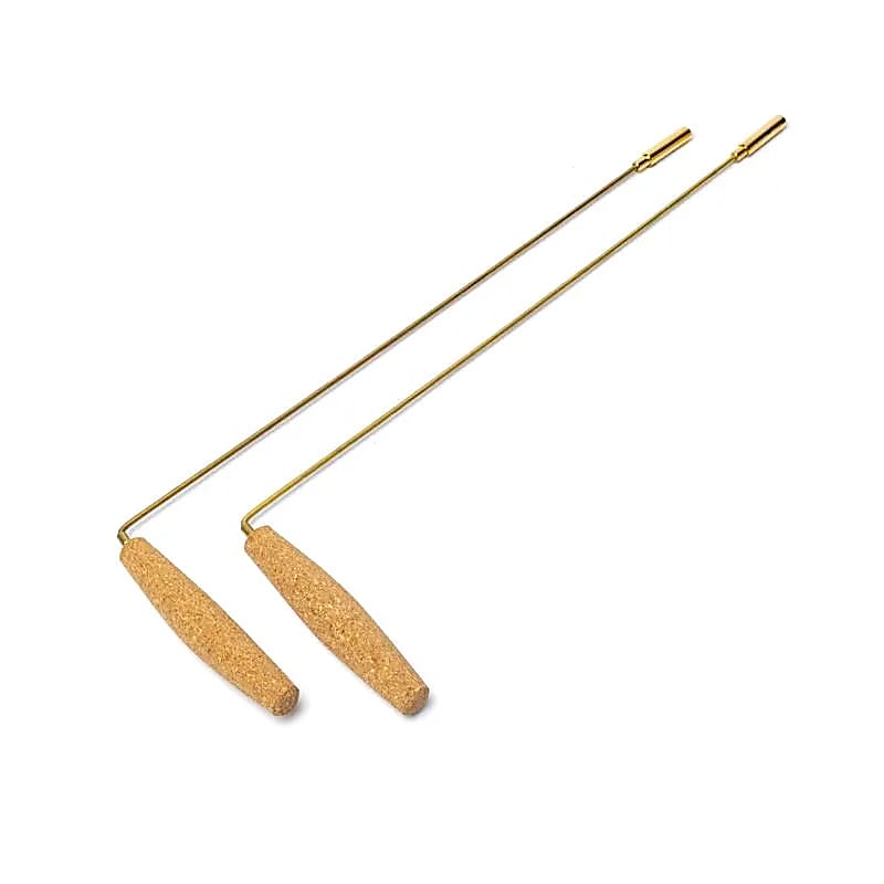 Wünschelrute (Paar) Messing/Kork