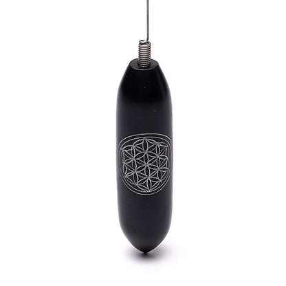 Comprar Bio-tensor esteatita negra Flor de la Vida thumb