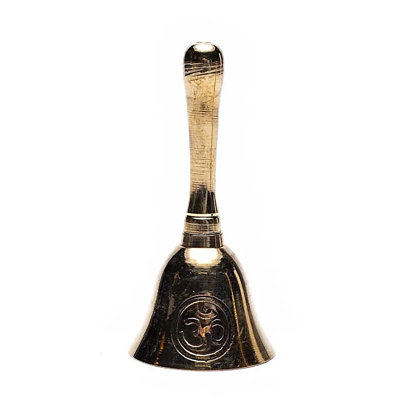 Campana in ottone con Om