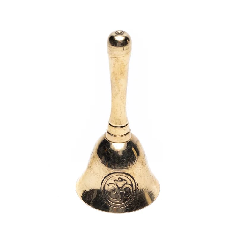 Campana in ottone con Om