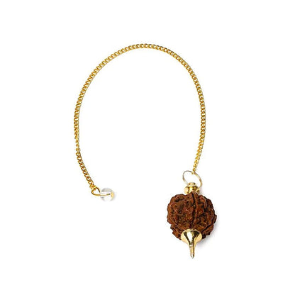 Pendolo color oro con Rudraksha all’ingrosso thumb