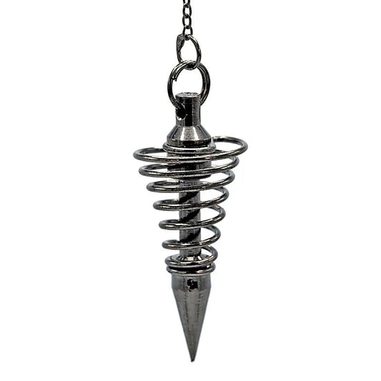 Pendulum brass titanium-coloured