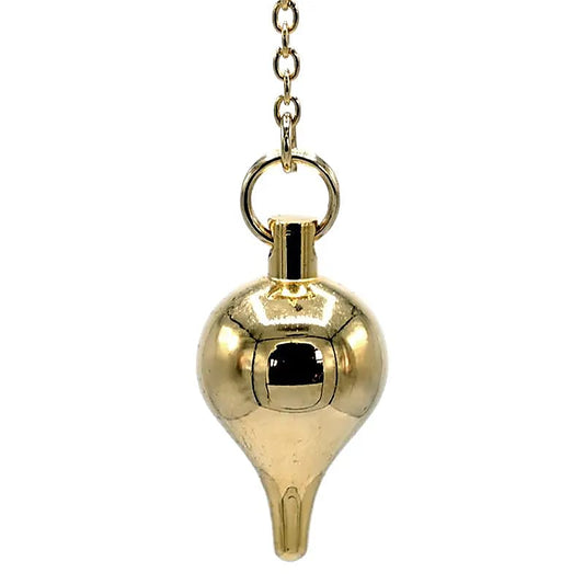 Pendulum brass gold-plated